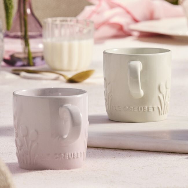 Stoneware La Collection Jardin Cappuccino Mug image number 1